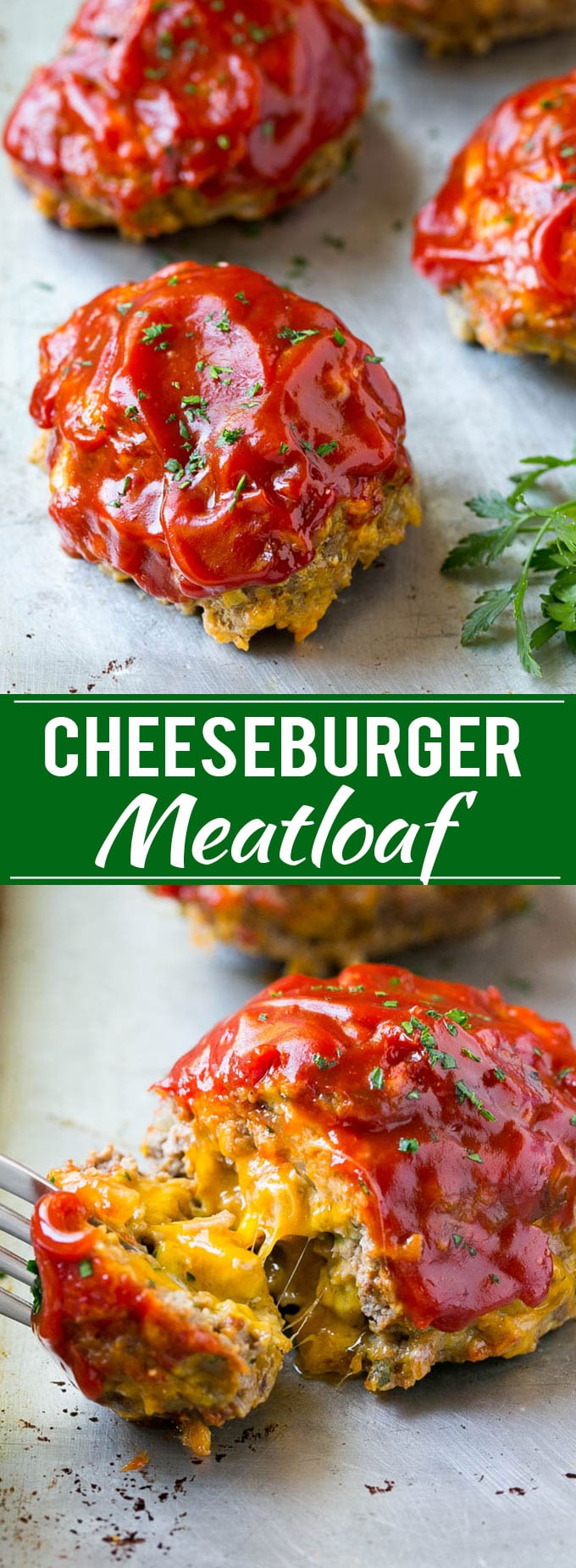 Cheeseburger Meatloaf Recipe | Individual Meatloaf | Mini Meatloaf | Bacon Cheeseburger Meatloaf Recipe