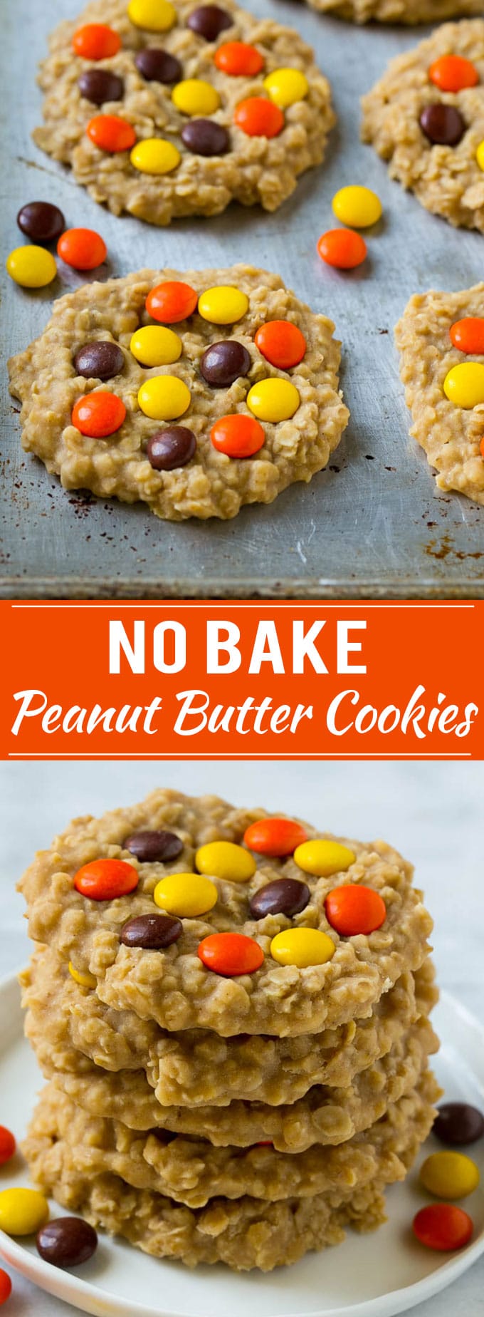 No Bake Peanut Butter Cookies Recipe | No Bake Cookies | Peanut Butter Cookies