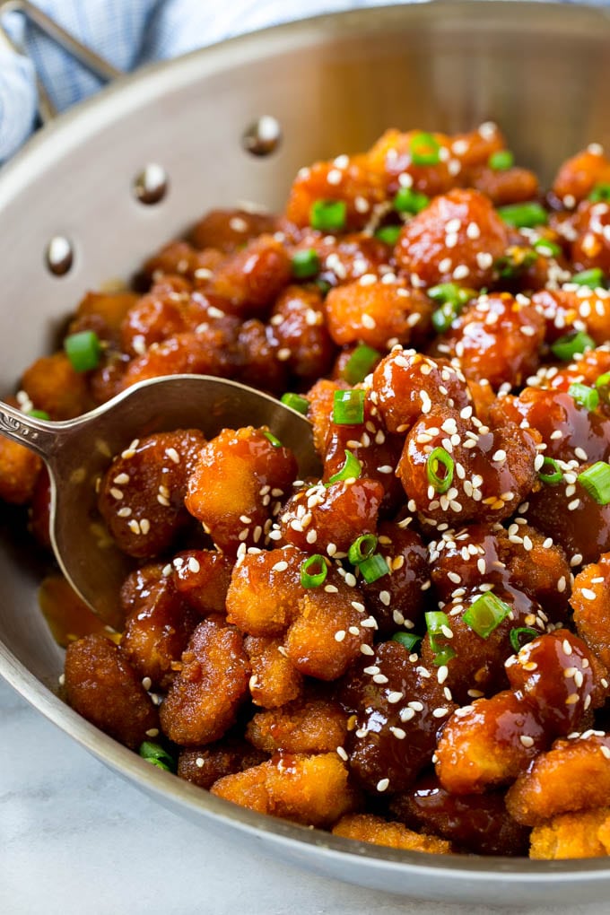 Sesame Shrimp - Dinner at the Zoo