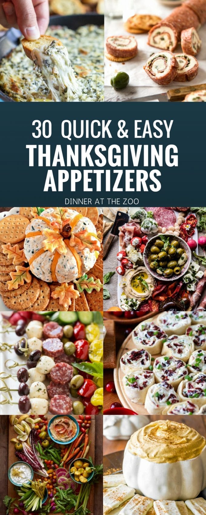 30 thanksgiving appetizer recipes