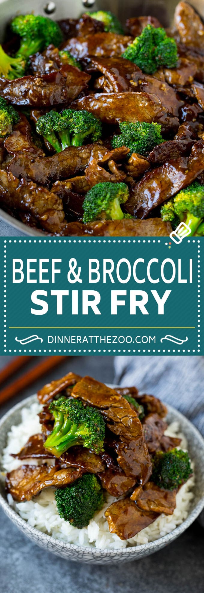 Beef and Broccoli Stir Fry Recipe #beef #broccoli #stirfry #healthy #dinner #dinneratthezoo