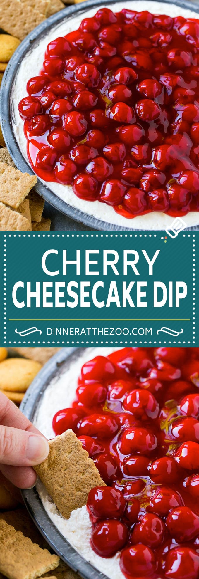 Cherry Cheesecake Dip Recipe | Dessert Dip | Cherry Cheesecake | Cheesecake Dip #cheesecake #cherry #dessert #cheesecakedip #dinneratthezoo