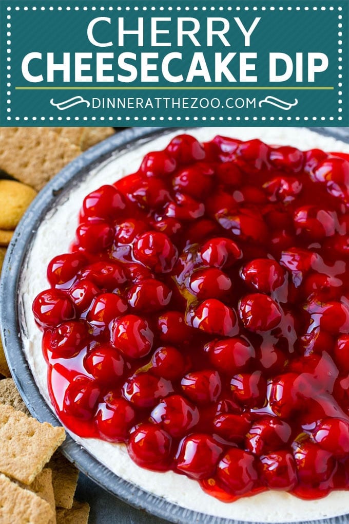 Cherry Cheesecake Dip Recipe | Dessert Dip | Cherry Cheesecake | Cheesecake Dip #cheesecake #cherry #dessert #cheesecakedip #dinneratthezoo