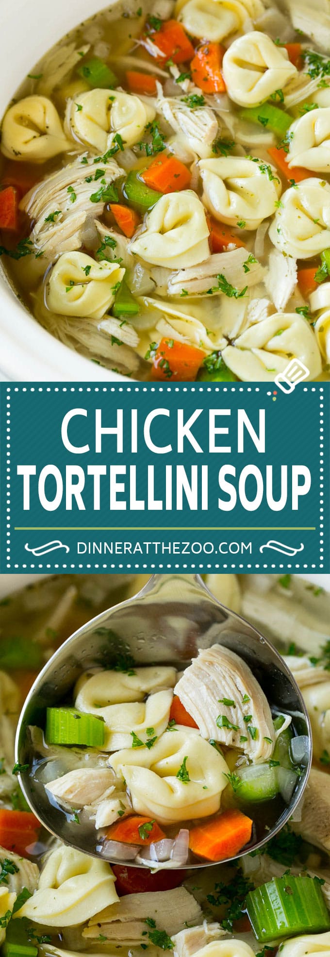 Crock Pot Chicken Tortellini Soup ⋆ Real Housemoms