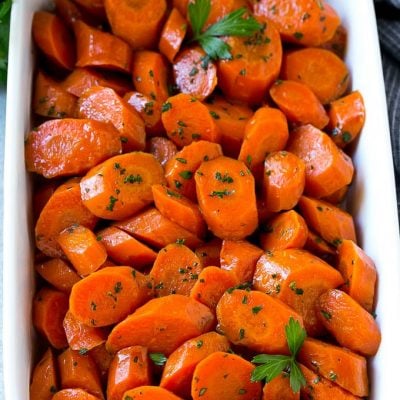 Slow Cooker Glazed Carrots