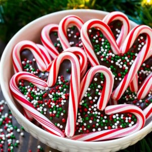 Candy Cane Hearts