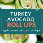 Turkey Roll Ups Recipe | Turkey Pinwheel Sandwiches | Turkey Roller Sandwiches