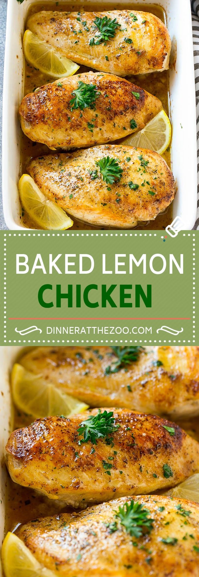 Lemon Pepper Chicken - Dinner at the Zoo