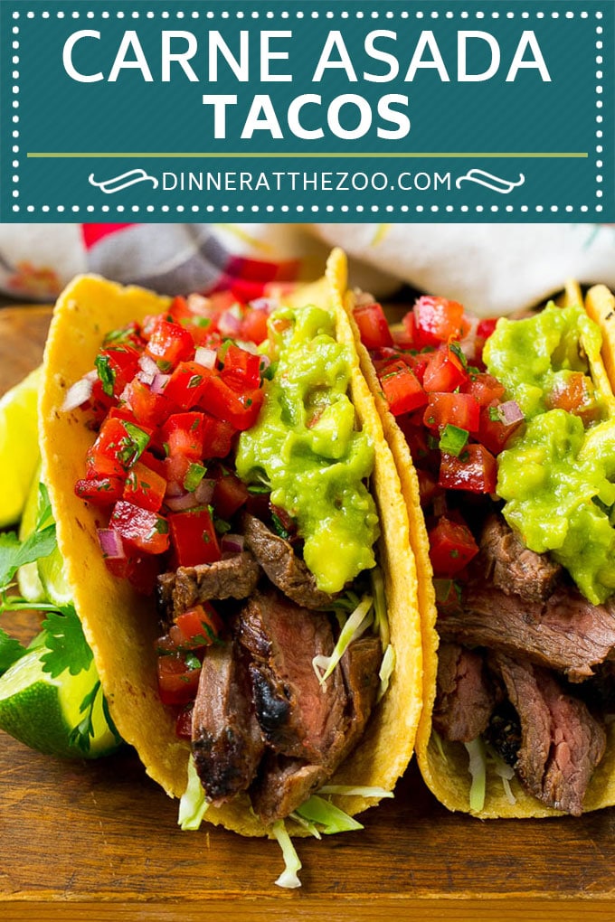 Carne Asada Tacos Recipe | Beef Tacos | Steak Tacos | Carne Asada #steak #meat #beef #tacos #avocado #dinner #dinneratthezoo