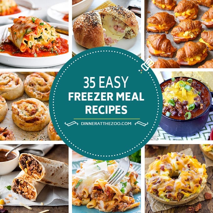 35 Recettes de Repas Faciles à Congeler