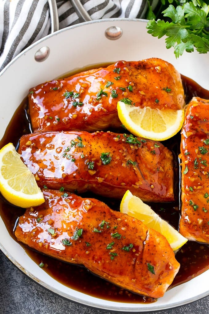 Honey Garlic Salmon Dinner At The Zoo