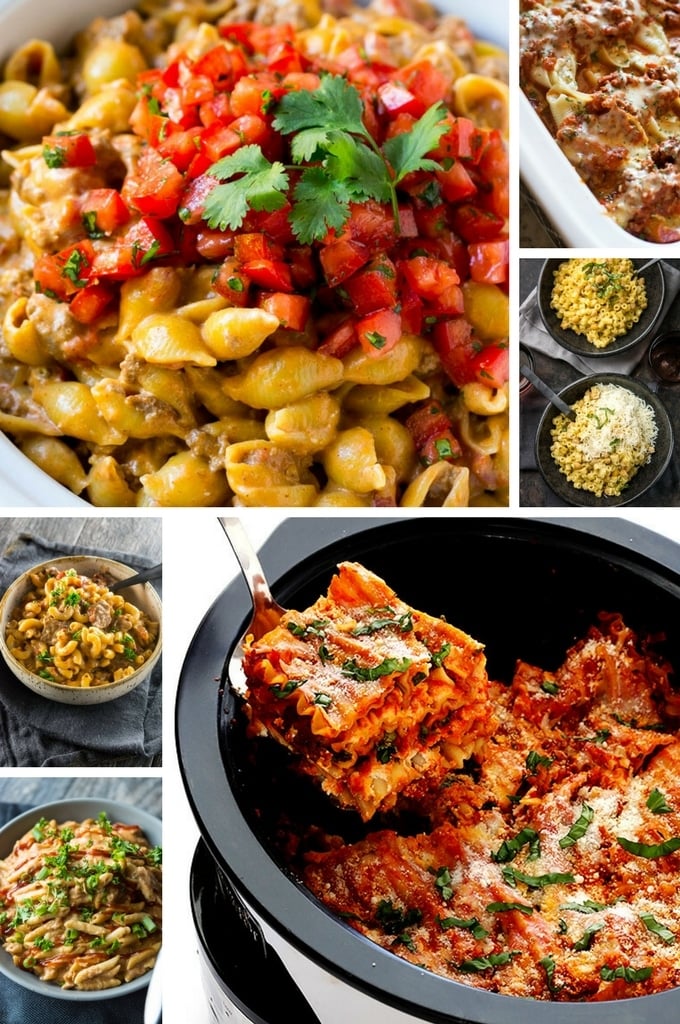 25 Scrumptious Slow Cooker Pasta Recipes - Dinner at the Zoo