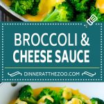 Broccoli with Cheese Sauce Recipe | Homemade Cheese Sauce | Broccoli Side Dish