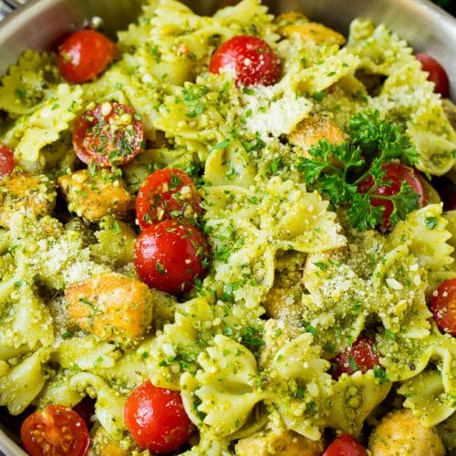 Chicken Pesto Pasta Dinner at the Zoo