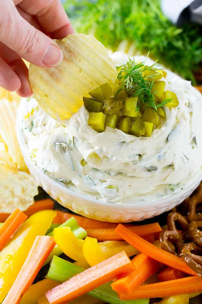 Dill Pickle Dip Dinner at the Zoo