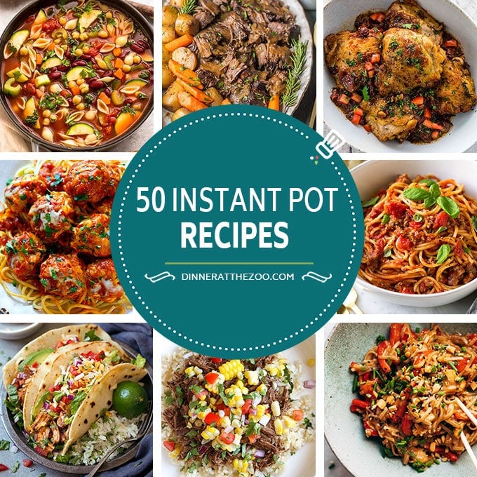 50 Instant Pot Recipes - Dinner at the Zoo