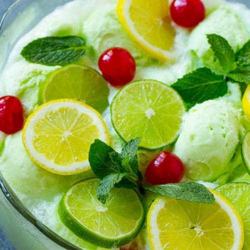 Frozen Margarita Lime Sherbet Recipe