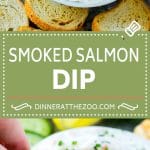 Smoked Salmon Dip | Cream Cheese Salmon Dip | Salmon Dip | Smoked Salmon Appetizer