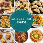 A comprehensive list of crescent roll recipes including ideas for breakfast, appetizers, dinners and desserts!