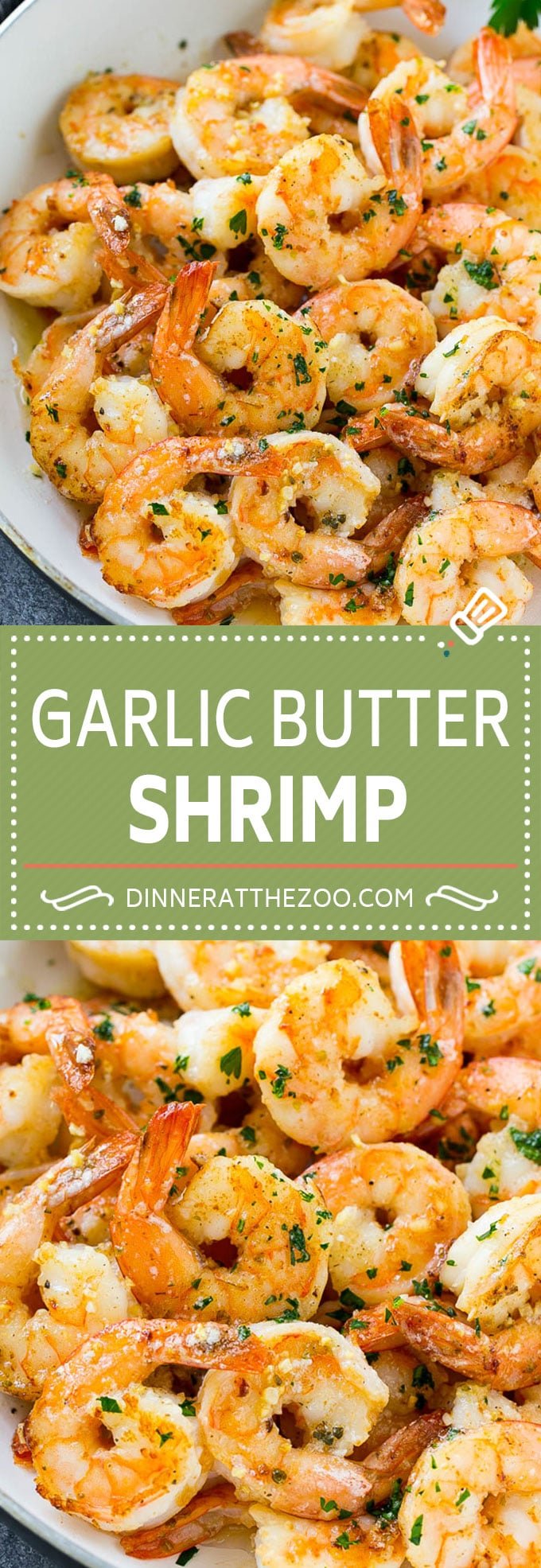 Garlic Butter Shrimp - Dinner at the Zoo