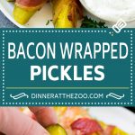 Bacon Wrapped Pickles Recipe | Pickle Fries | Low Carb Recipe #pickles #bacon #lowcarb #keto #dinneratthezoo