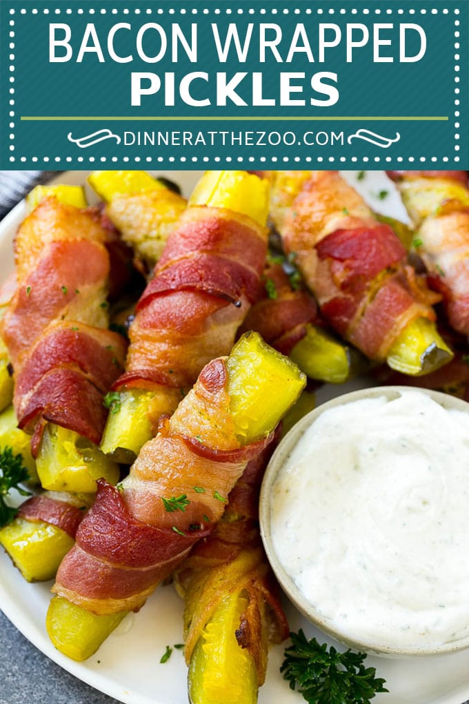 Bacon Wrapped Pickles Recipe | Pickle Fries | Low Carb Recipe #pickles #bacon #lowcarb #keto #dinneratthezoo