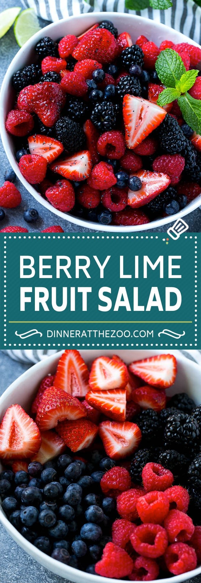 Berry Fruit Salad Recipe | Berry Salad | Summer Berry Salad | Fruit Salad Recipe #berries #fruitsalad #dinneratthezoo