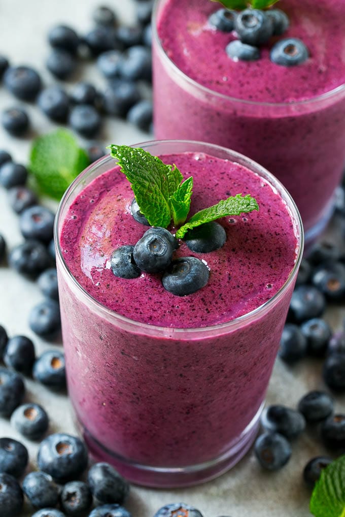 Coffee Recipes: Blueberry Coffee Smoothie In Lhokseumawe