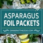 Grilled Asparagus in Foil Recipe | Foil Packet Recipe | Asparagus Foil Pack | Asparagus Recipe #grilling #asparagus #dinneratthezoo