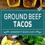 Ground Beef Tacos Recipe | Crispy Tacos | Beef Tacos #tacos #mexicanfood #tacotuesday #dinneratthezoo