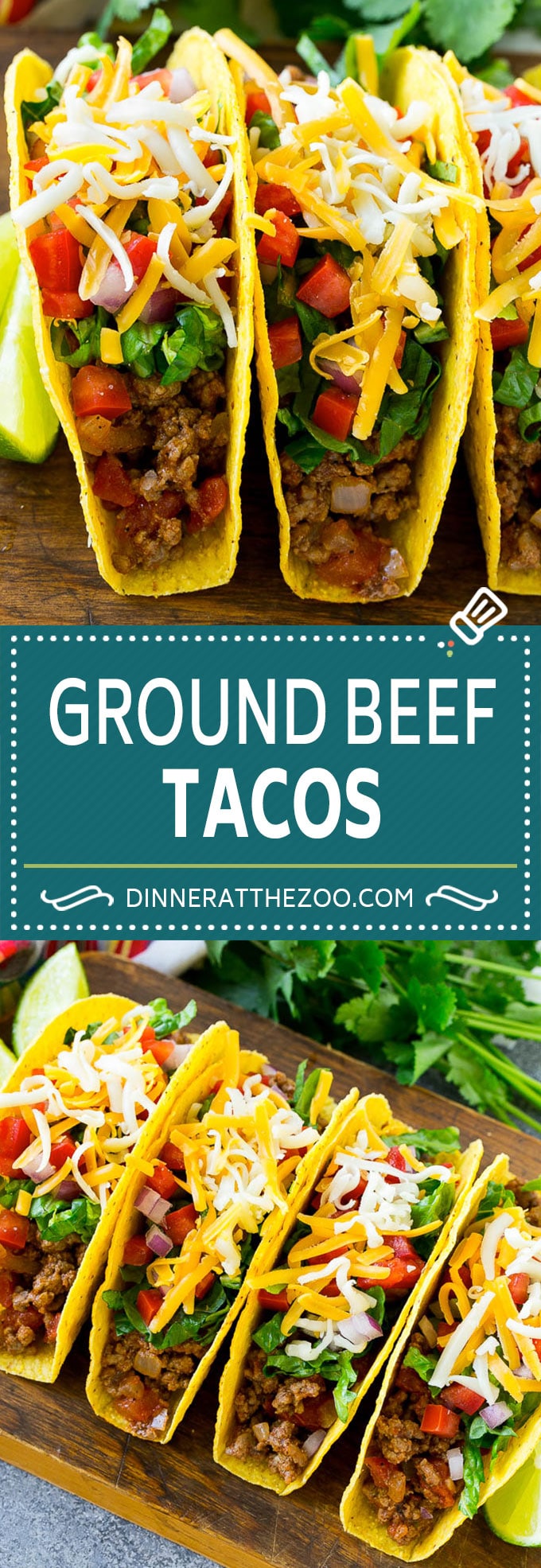 Ground Beef Tacos Recipe | Crispy Tacos | Beef Tacos #tacos #mexicanfood #tacotuesday #dinneratthezoo