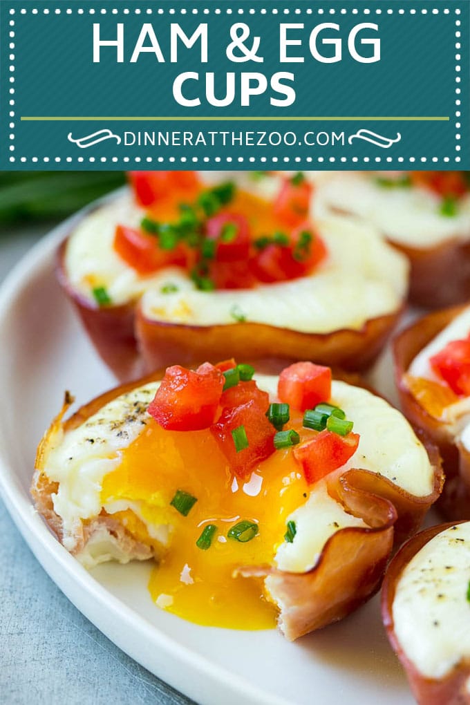 Ham and Egg Cups Recipe | Low Carb Breakfast | Ham and Eggs #ham #eggs #lowcarb #breakfast #dinneratthezoo