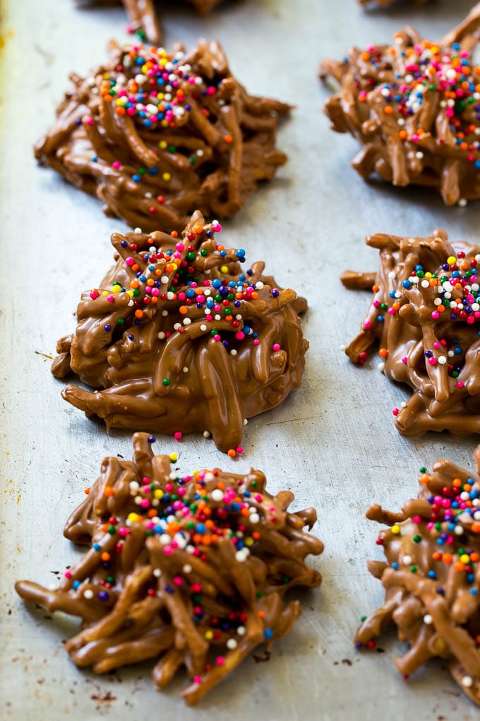 No-Bake Chow Mein Noodle Cookies