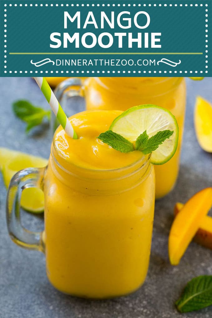 Mango Smoothie Recipe | Mango Recipe | Healthy Smoothie #mango #smoothie #drink #dinneratthezoo