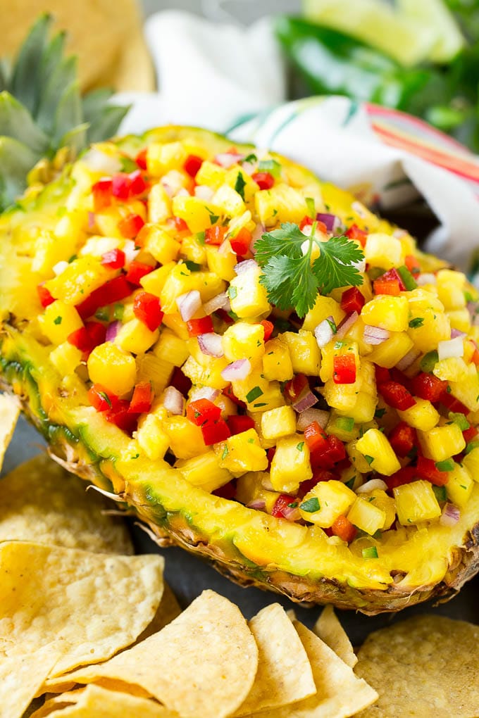 Pineapple Salsa - Dinner at the Zoo