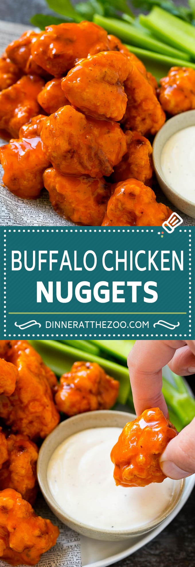 Buffalo Chicken Nuggets Recipe | Homemade Chicken Nuggets | Buffalo Chicken #buffalochicken #chickennuggets #spicy #chicken #dinneratthezoo