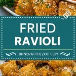 Fried Ravioli Recipe | Toasted Ravioli | Ravioli Recipe | Italian Appetizer #ravioli #appetizer #italian #pasta #dinneratthezoo