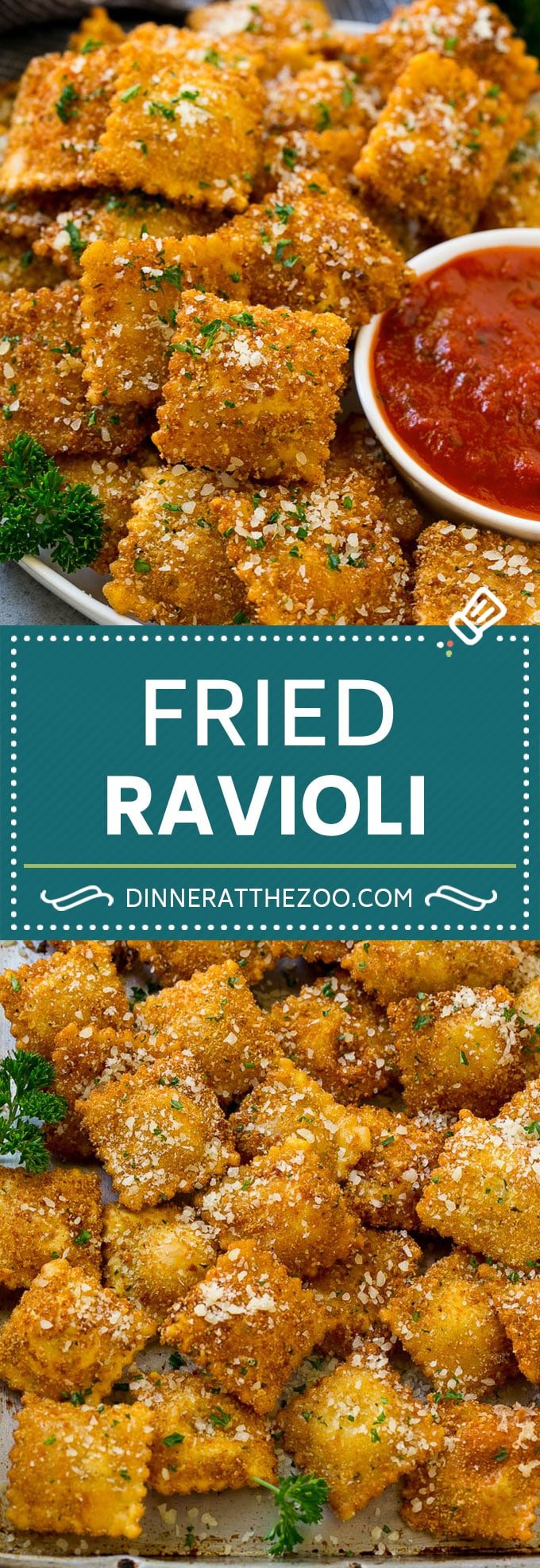 Fried Ravioli Recipe | Toasted Ravioli | Ravioli Recipe | Italian Appetizer #ravioli #appetizer #italian #pasta #dinneratthezoo