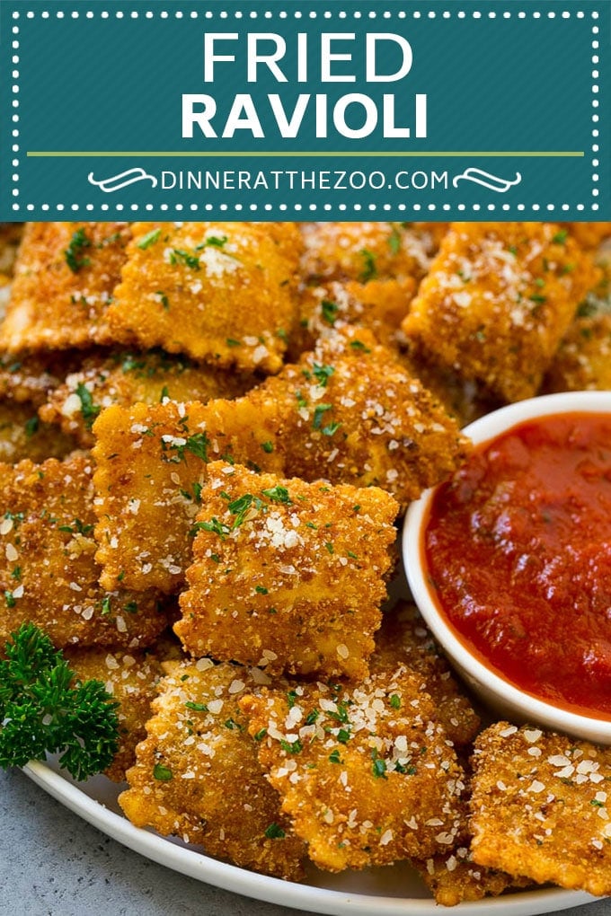 Fried Ravioli Recipe | Toasted Ravioli | Ravioli Recipe | Italian Appetizer #ravioli #appetizer #italian #pasta #dinneratthezoo