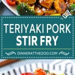 Teriyaki Pork Stir Fry Recipe | Pork Stir Fry | Easy Pork Recipe | Teriyaki Pork #teriyaki #pork #stirfry #asianfood #healthy #dinner #dinneratthezoo