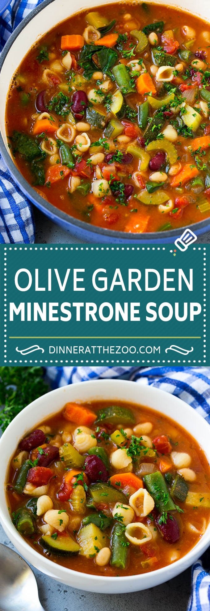 Olive Garden Minestrone Soup Recipe | Minestrone Soup | Copycat Recipe #minestrone #soup #italianfood #vegetarian #dinner #dinneratthezoo