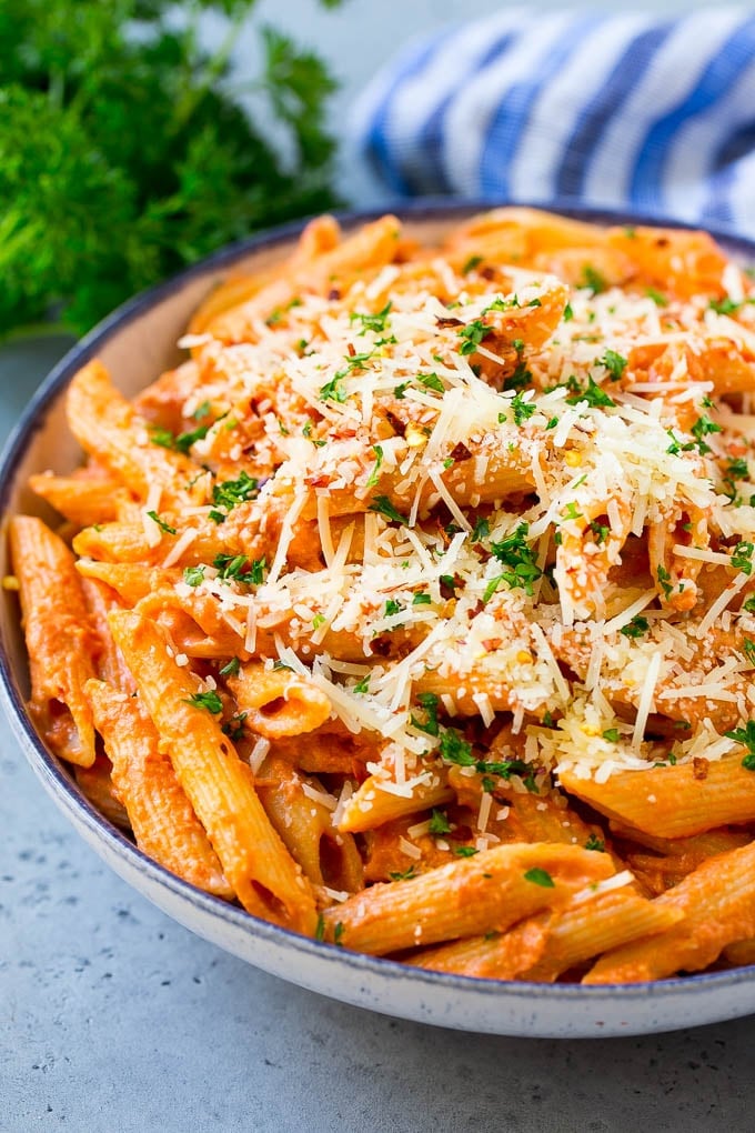 Penne alla Vodka - Cooking with Cocktail Rings