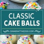 Cake Balls Recipe | Cake Truffles | Cake Bites #cake #dessert #sweets #dinneratthezoo