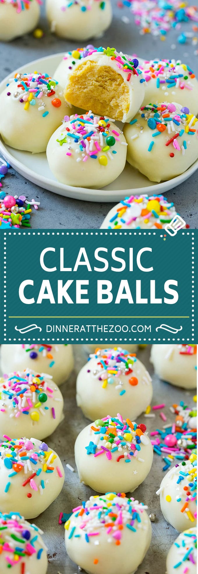 Cake Balls Recipe - Dinner at the Zoo