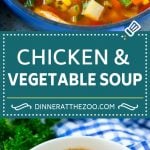 Chicken Vegetable Soup Recipe | Chicken Soup | Healthy Soup | Vegetable Soup #chicken #soup #vegetables #healthy #cleaneating #dinner #dinneratthezoo