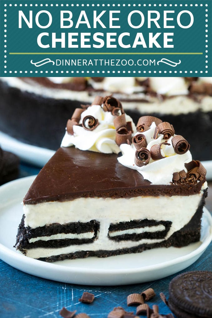 Oreo Cheesecake Recipe | No Bake Oreo Cheesecake | No Bake Cheesecake #cheesecake #oreo #chocolate #nobake #dessert #dinneratthezoo
