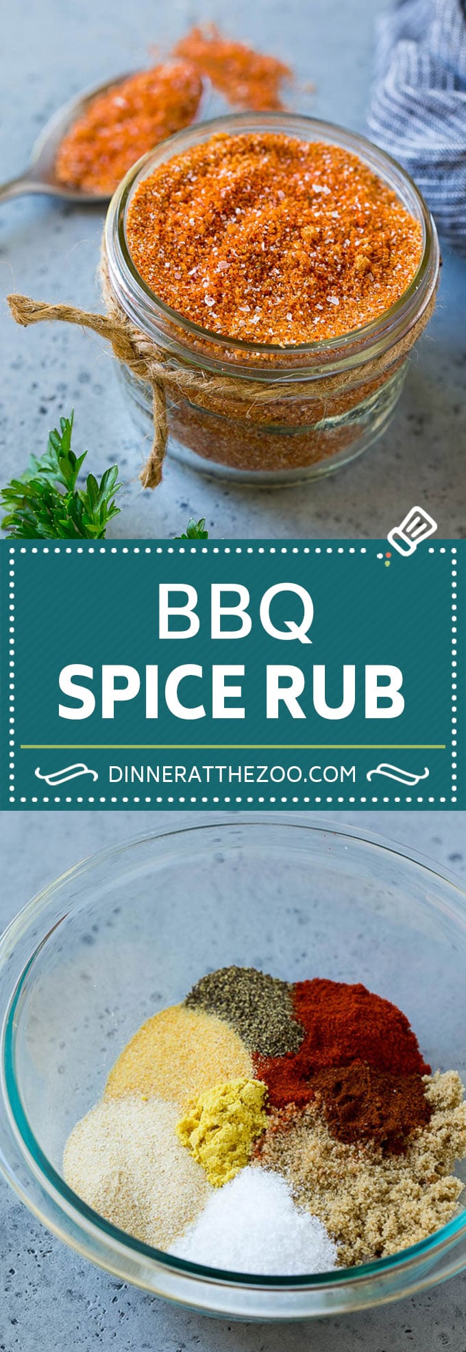 BBQ Rub Recipe | Homemade Spice Rub | Easy Spice Rub #spices #bbq #grilling #smoking #dinneratthezoo