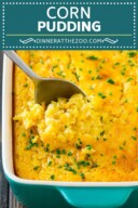 Corn Pudding - Dinner at the Zoo