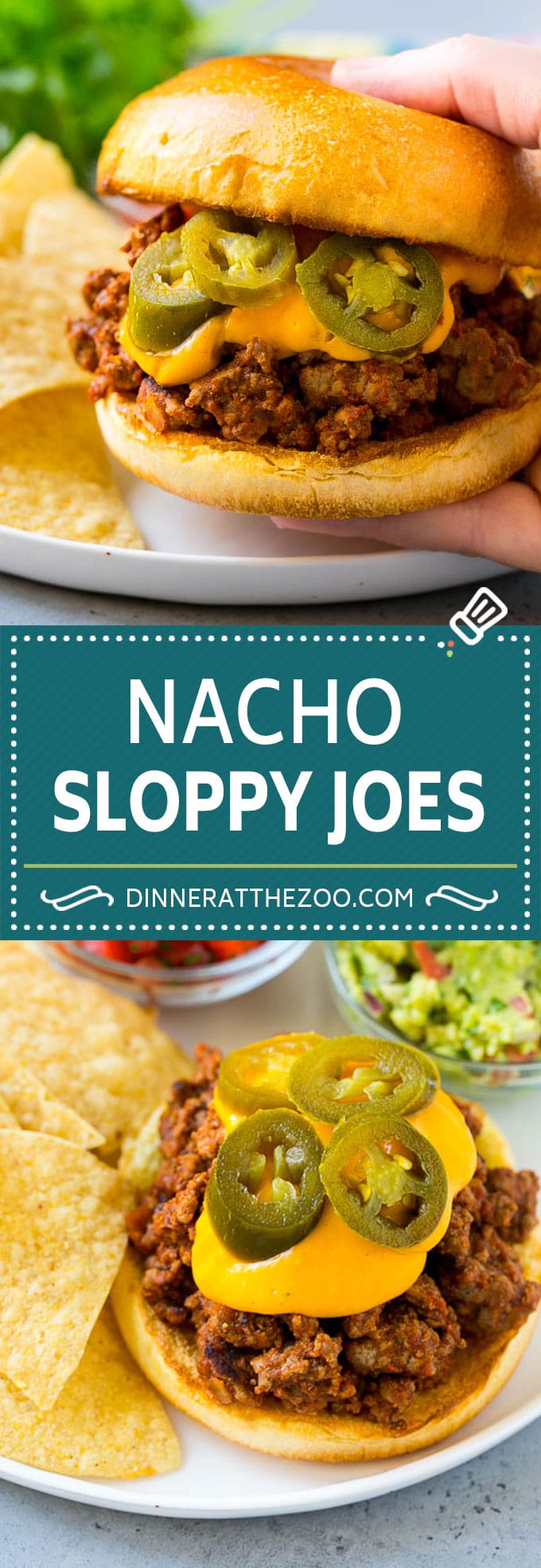 Nacho Sloppy Joes Recipe | Ground Beef Recipe | Easy Sloppy Joes #beef #nachos #cheese #spicy #sandwich #dinner #dinneratthezoo