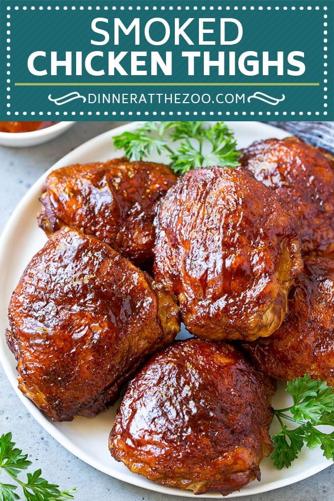 Smoked Chicken Thighs Recipe | Barbecue Chicken Thighs | Easy Chicken Thighs #chicken #barbecue #smoker #dinner #dinneratthezoo